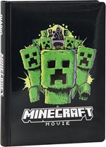 Diario 12 Mesi, 2025-26, Standard nero Minecraft movie