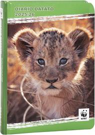 Diario 12 Mesi, 2025-26, Standard leone WWF fotografico