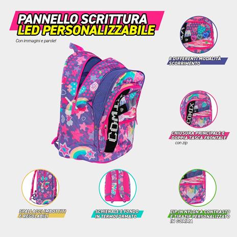 Zaino Organizzato Comix Ultra Bright Haruyuku Girl - 3