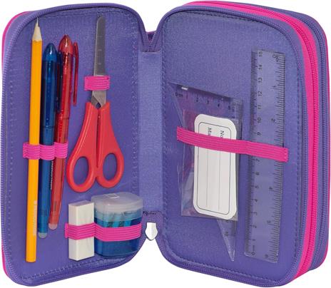 Astuccio Corredato 3 Zip Comix Ult.Bright Harayuku Girl - 4