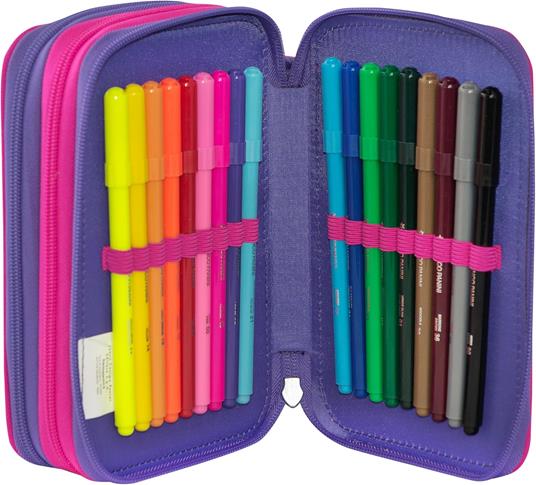 Astuccio Corredato 3 Zip Comix Ult.Bright Harayuku Girl - 5