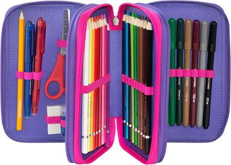 Astuccio Corredato 3 Zip Comix Ult.Bright Harayuku Girl - 6
