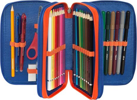 Astuccio con zip e scomparti 3 Zip Comix Ult.Bright Jam Boy - 6