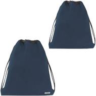 Zaino sacca monocolore blu Comix