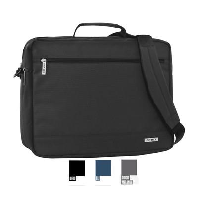 Tracolla porta pc monocolore blu Comix