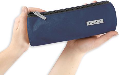 Astuccio Tombolino monocolore blu Comix - 2