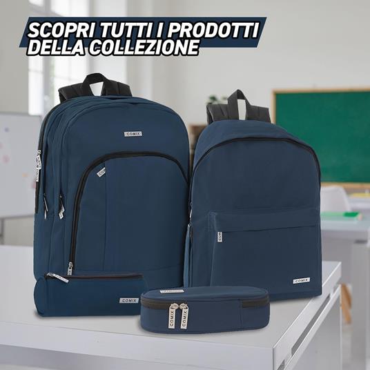 Astuccio Tombolino monocolore blu Comix - 5