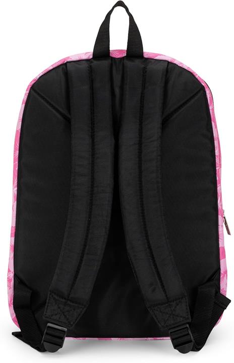 COMIX, ZAINO ORGANIZZATO ALLOVER HIBISCUS Unisex-Bambini e ragazzi, Rosa, Medio - 4
