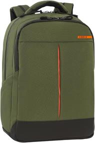 Zaino con zip e scomparti Comix campus man verde militare