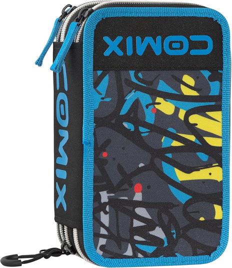 Astuccio corredo 3 zip Comix wbs graffiti