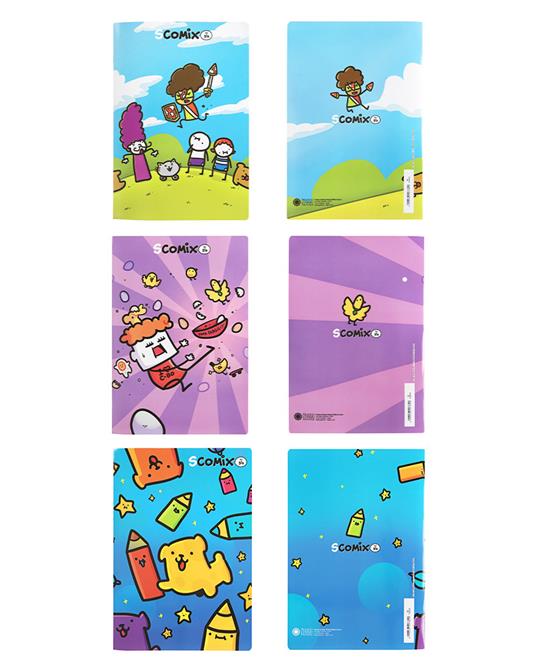 Quaderno Maxi 1R Scomix. A righe