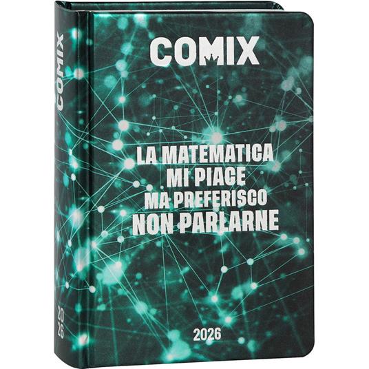 Agenda Comix 16 mesi, 2025-26 Electric Green