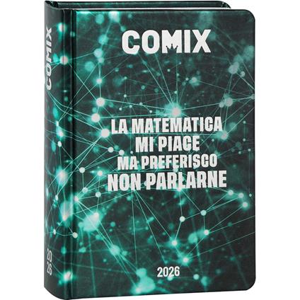 Agenda Comix 16 mesi, 2025-26 Mignon Plus Electric Green