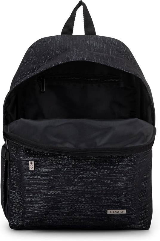 Zaino Americano Lurex Nero Comix - 2