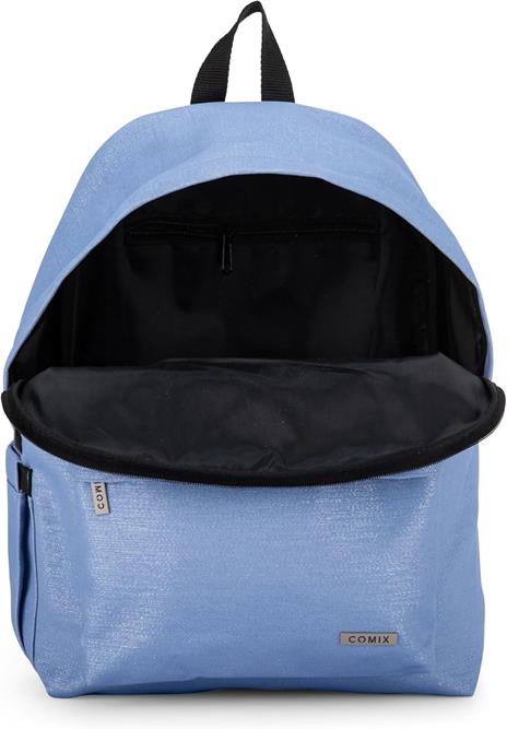 Zaino Americano Lurex Azzurro Comix - 2