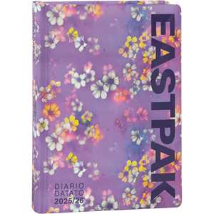 Cartoleria Diario Datato 13 mesi, 2025-26 Medium Eastpak Flowers Eastpak