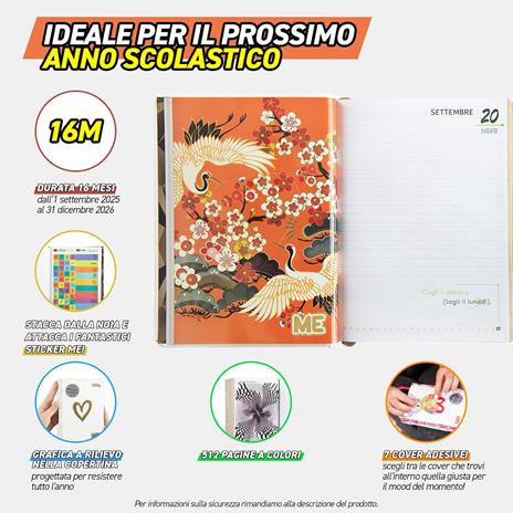 Agenda 16 mesi, 2025-26 Medium Hashtag Luxury Me - 3