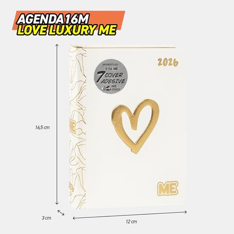 Agenda 16 mesi, 2025-26 Medium Hashtag Luxury Me - 4