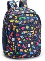 Zaino Scuola Organizzato Allover Scomix