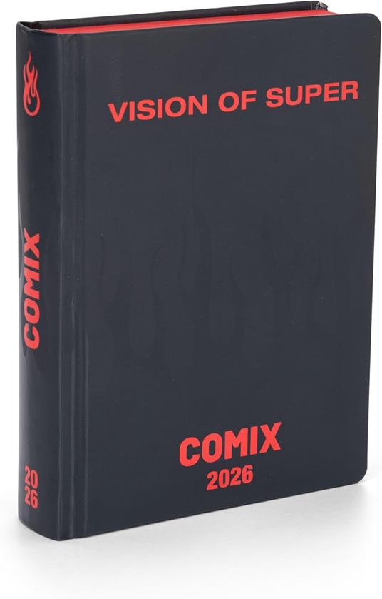 Diario scolastico Agenda 16 mesi, 2025-26 Medium Comix Limited Edition Vos