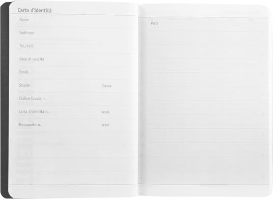 Agenda 13 mesi, 2025-26 Day Mini Comix U Yourself Red Tx - 3