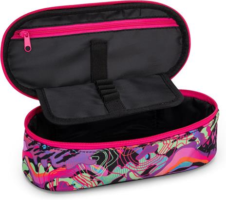 Astuccio Ovale con zip e scomparti Comix Wave Geo Girl - 2