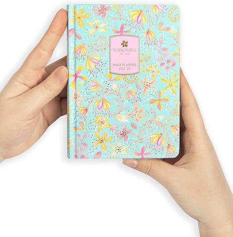 Agenda Giornaliera 13 mesi, 2025-26 Turnowsky Summer Flowers - 2