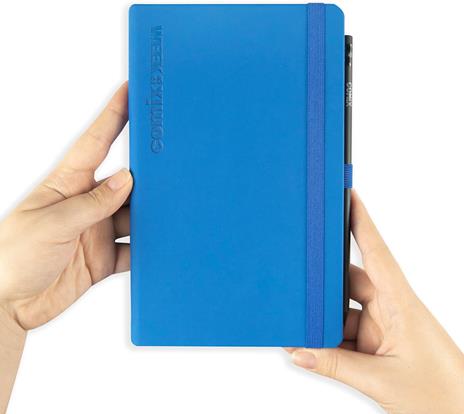 Agenda Comix 12 mesi 2026 Settimanale Large Orizzontale Blu - 3