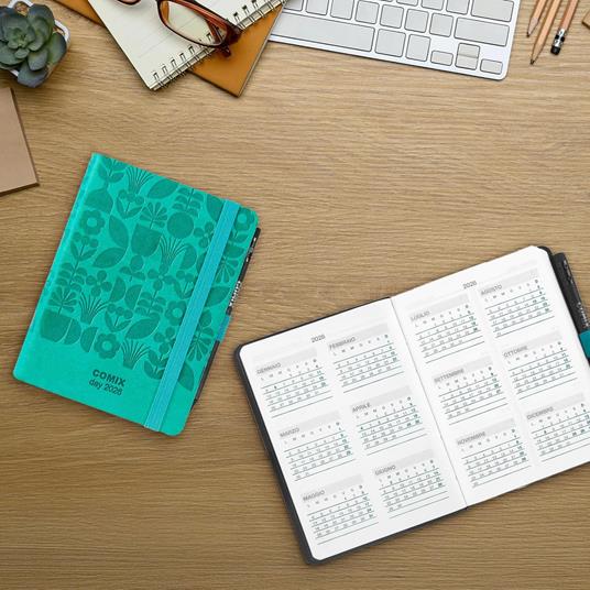 Agenda Comix Special 12 mesi 2026 Giornaliera Mignon Floreal - 2