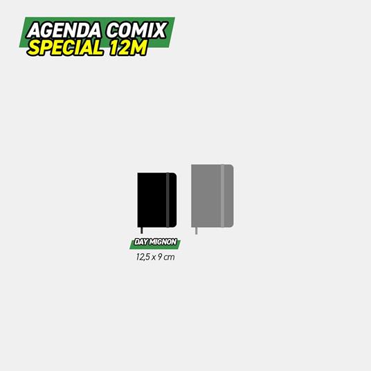 Agenda Comix Special 12 mesi 2026 Giornaliera Mignon Floreal - 5