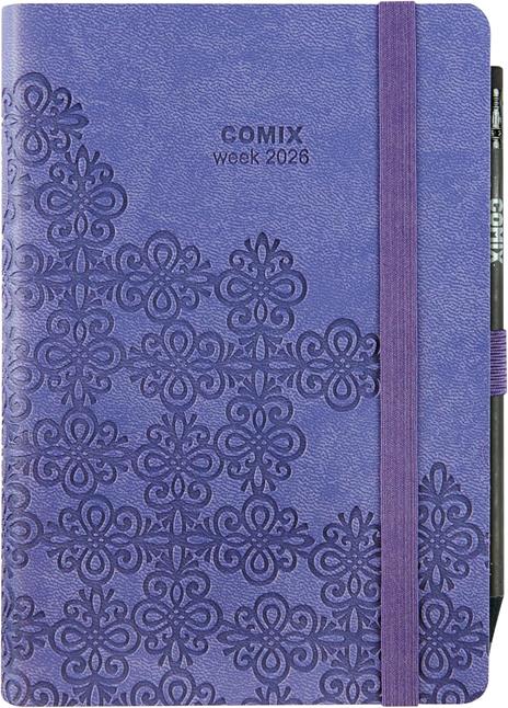 Agenda Comix Special 12 mesi 2026 Settimanale Medium Arabesque