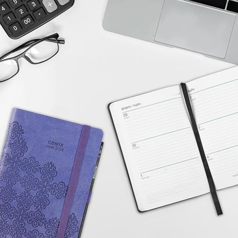 Agenda Comix Special 12 mesi 2026 Settimanale Medium Arabesque - 6