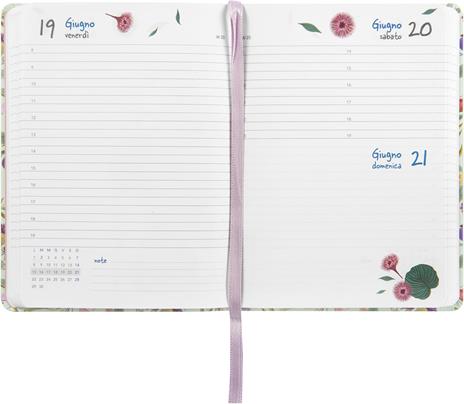Agenda Giornaliera 12 mesi 2026 Turnowsky Mini Fiori E Bacche - 3