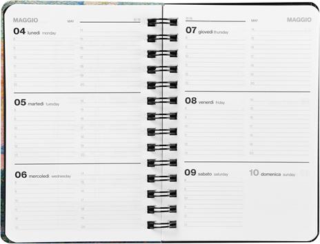 Agenda Settimanale 2026 Spiralata Nuvola Alta Definizione - 4