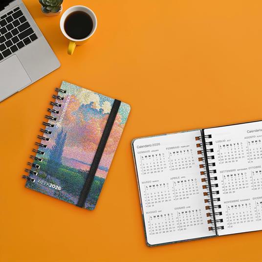 Agenda Settimanale 2026 Spiralata Nuvola Alta Definizione - 6