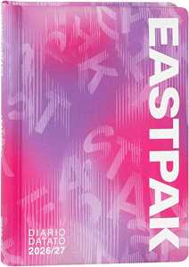 Cartoleria Diario 2026-2027 datato 13 mesi Medium Eastpak Letterdye Pink Eastpak