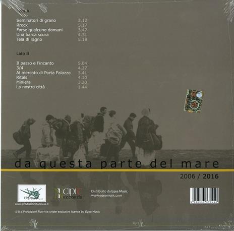 Da questa parte del mare - Vinile LP di Gianmaria Testa - 2