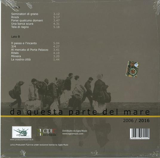Da questa parte del mare - Vinile LP di Gianmaria Testa - 2