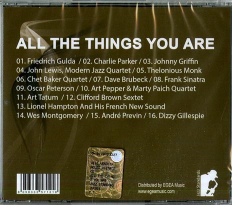 All The Things You Are - CD Audio - 2