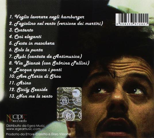 Solo la punta - CD Audio di Matteo Castellano - 2