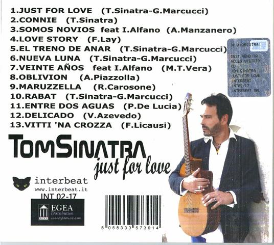 Just for Love - CD Audio di Tom Sinatra - 2