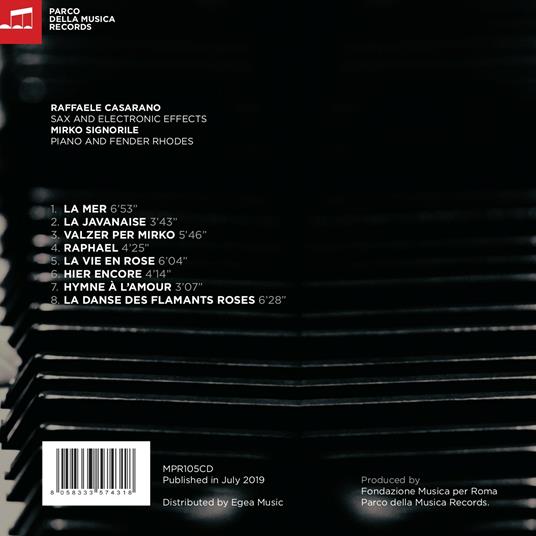 D'Amour - CD Audio di Raffaele Casarano - 2