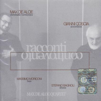 Racconti Controvento - CD Audio di Gianni Coscia,Massimo Moriconi,Max De Aloe,Stefano Bagnoli