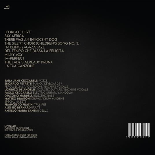 Milky Way - CD Audio di Sara Jane Ceccarelli - 2