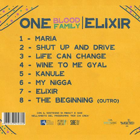 Elixir - CD Audio di One Blood Family - 2