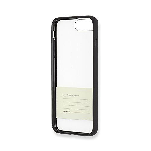 Custodia rigida Moleskine per iPhone 7 Plus con elastico. Nero - 2
