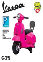 Vespa Gts Piccola Rosa