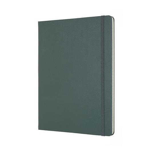 Taccuino Pro Moleskine XL copertina rigida verde. Forest Green - 2
