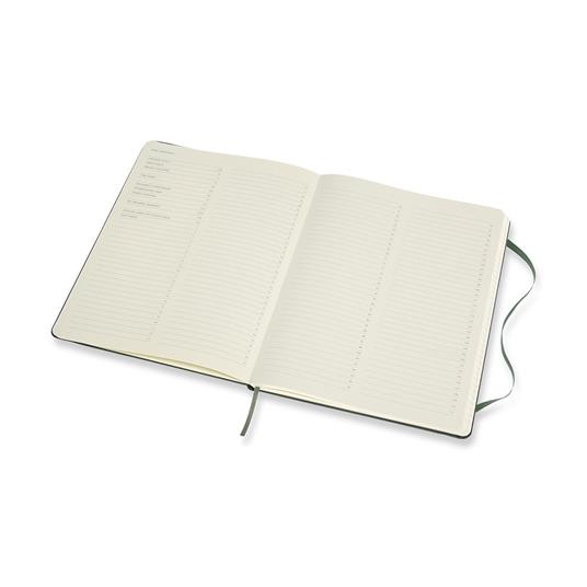 Taccuino Pro Moleskine XL copertina rigida verde. Forest Green - 4