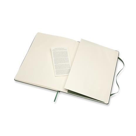 Taccuino Moleskine XL puntinato copertina rigida verde. Myrtle Green - 5